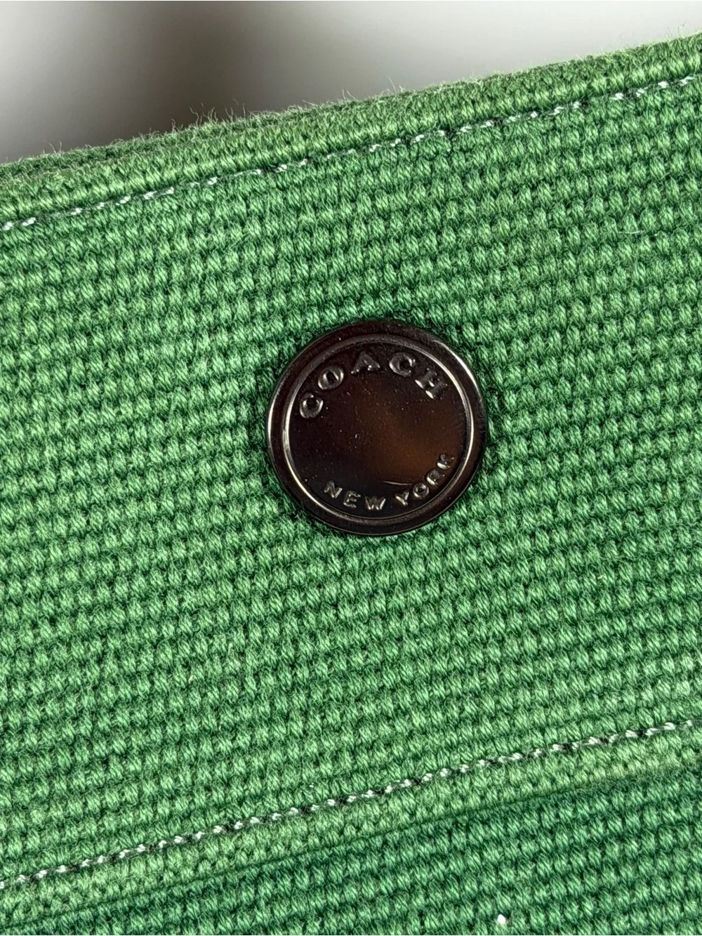 Coach canvas tote